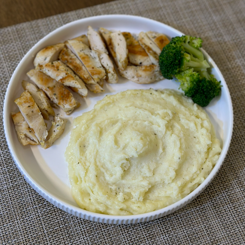 Chicken with Mashed Potato